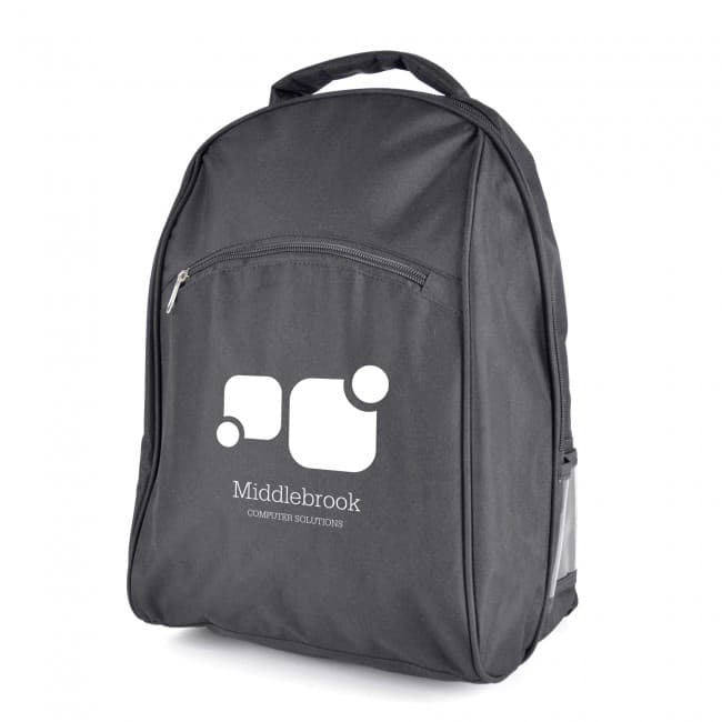 Custom Printed Derham Polyester Rucksack - Image 1