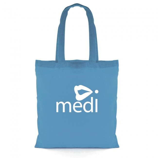 Custom Printed Budget Coloured Cotton Shopper Bag - Image 3