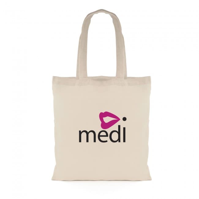 Custom Printed Natural Cotton Shopper Bag 5oz - Image 1