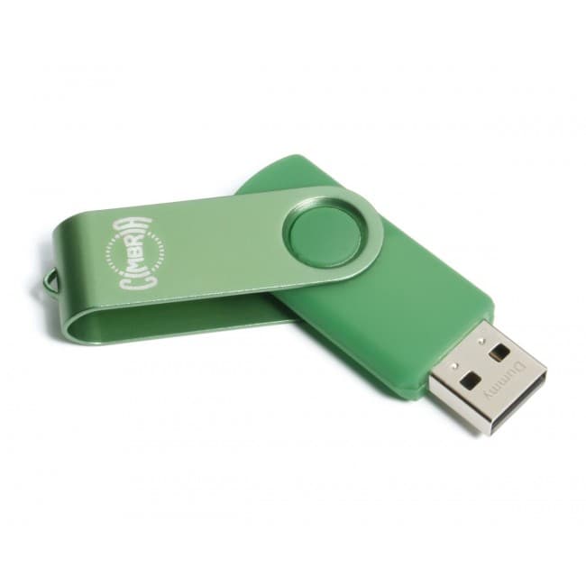 Custom Printed Twister Colour USB FlashDrive