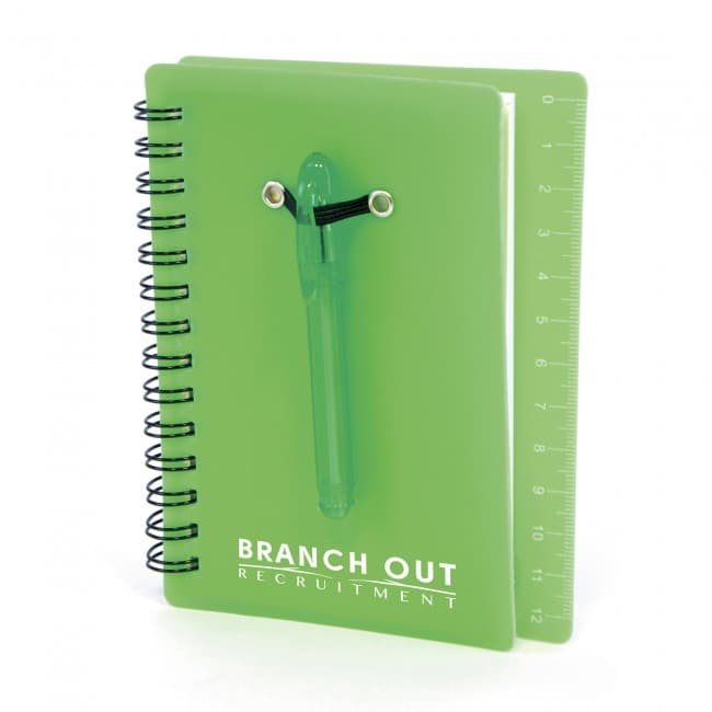 Custom Printed Canopus Spiral Bound Notebook & Ballpen - Image 7