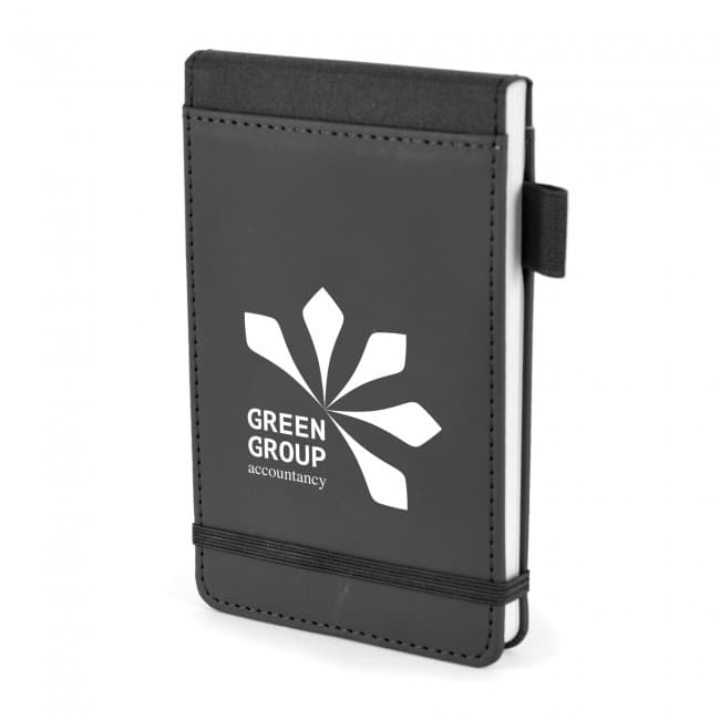 Custom Printed Brooke PU Soft Jotter - Image 1