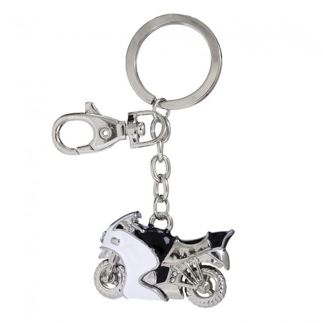 Custom Printed Motorbike Keyring