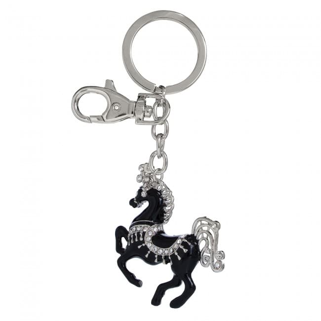 Custom Printed show horse keyring