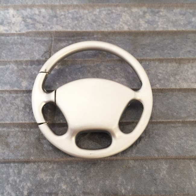 Steering wheel sale keychain