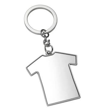 Custom Printed Sports Shirt Keyring