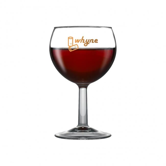 Custom Printed Ballon Wine Glass