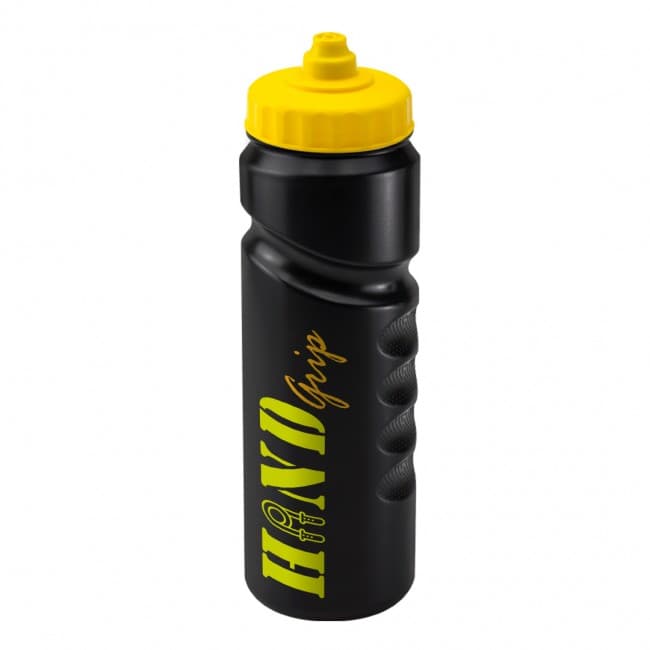 Custom Printed Finger Grip 750ml Black