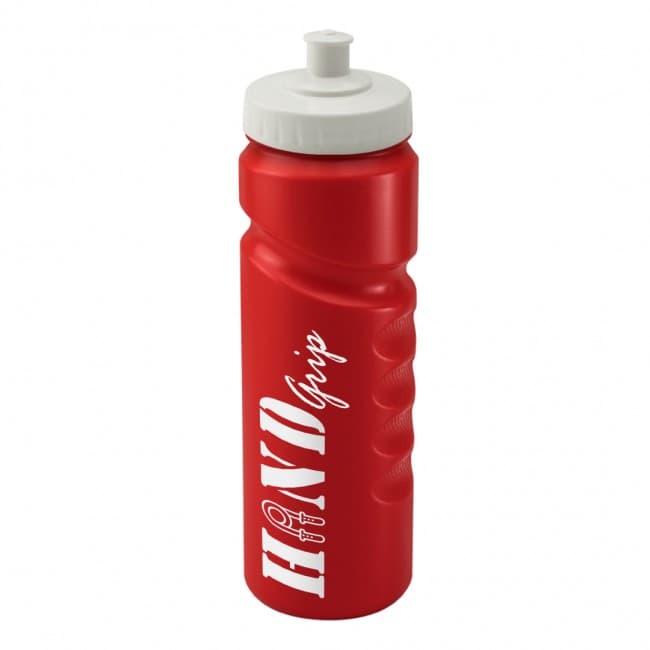 Custom Printed Finger Grip 750ml Red