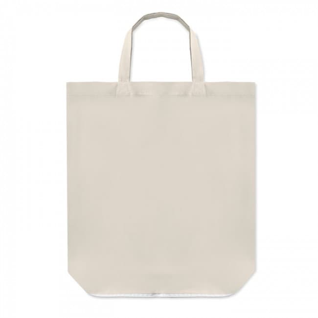 Custom Printed Foldable Cotton Shopping Bag 100gr/m² - Image 1