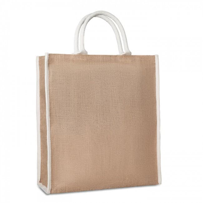 Custom Printed Jute shopping bag