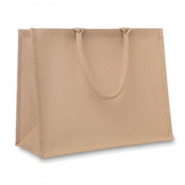 Custom Printed Jute Shopping Bag