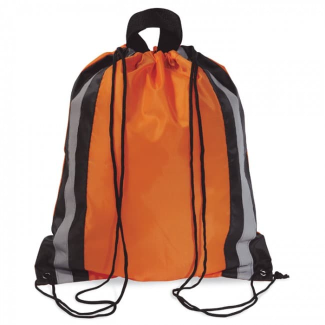 Custom Printed Reflective drawstring bag