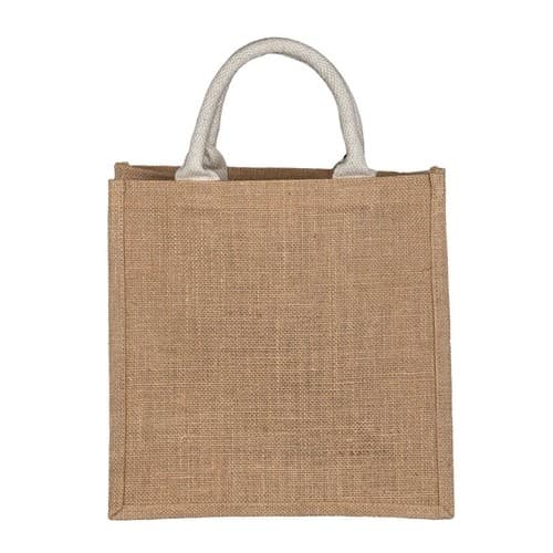 Custom Printed Promotional Small Jute Bag - Image 1