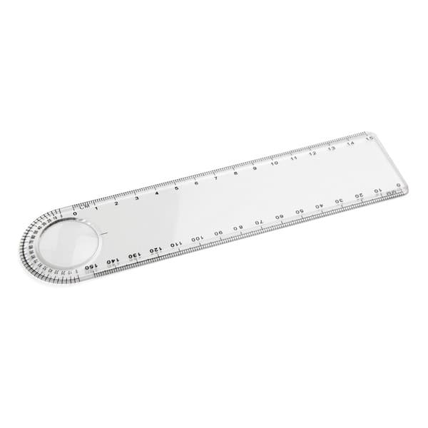 Custom Printed Ruler With Magnifying Glass