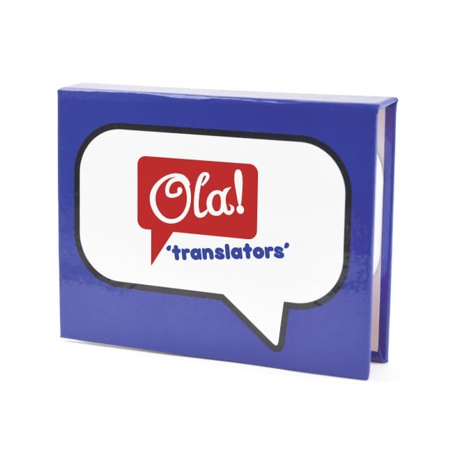 Custom Printed Aldous Speech Bubble Memo Pad - Image 2