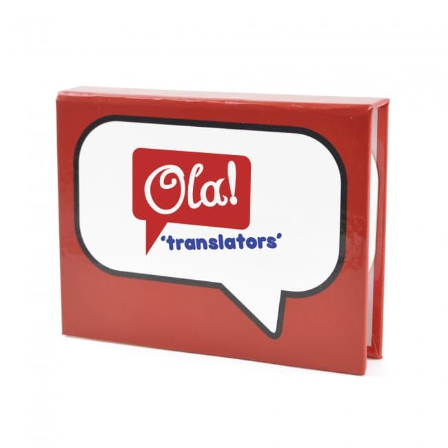 Custom Printed Aldous Speech Bubble Memo Pad - Image 3