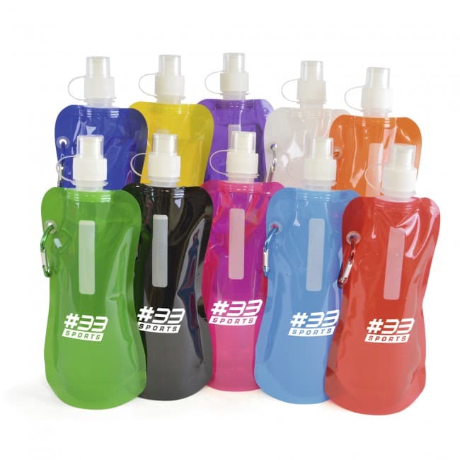 Custom Printed Foldable Bottle 400ml