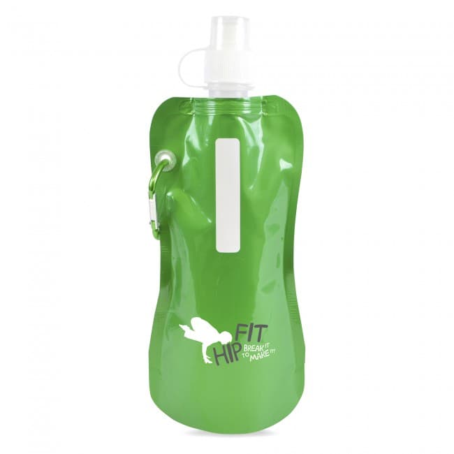 Custom Printed Metallic fold up bottle - Image 3