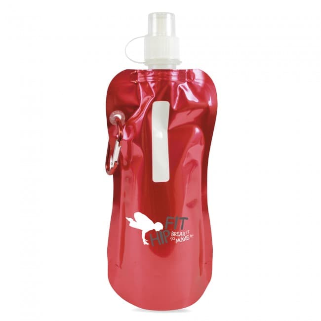 Custom Printed Metallic fold up bottle - Image 6