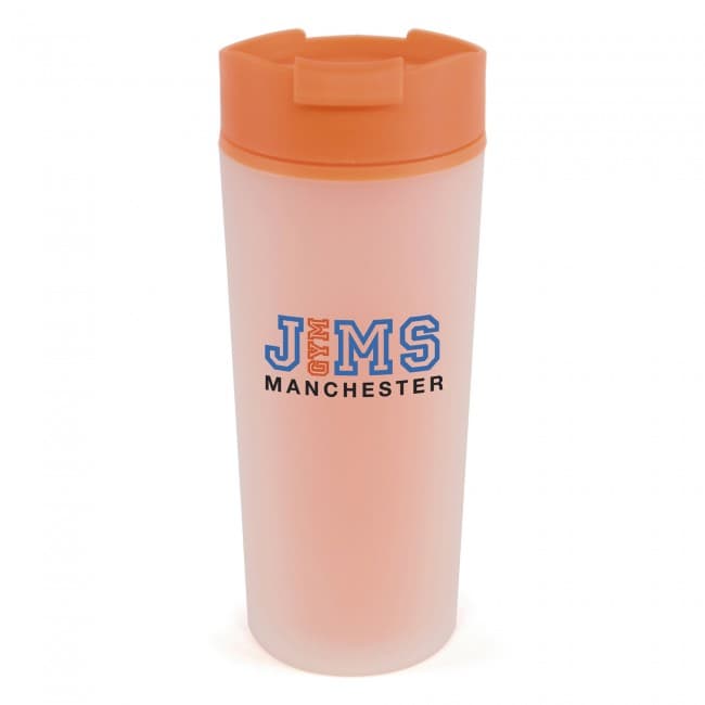 Custom Printed Frosty Double Walled Tumbler