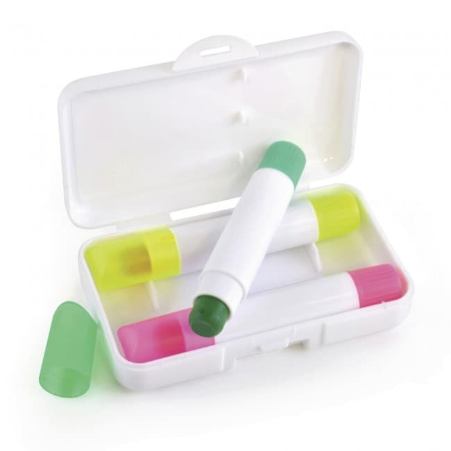 Custom Printed Crayon Wax Highlighter Set