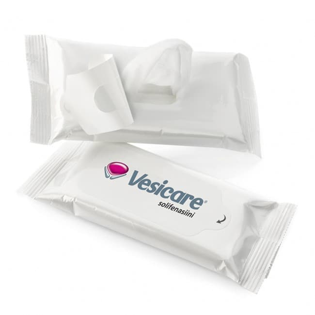 Custom Printed 15 Standard Wet Wipes in a Soft Pack