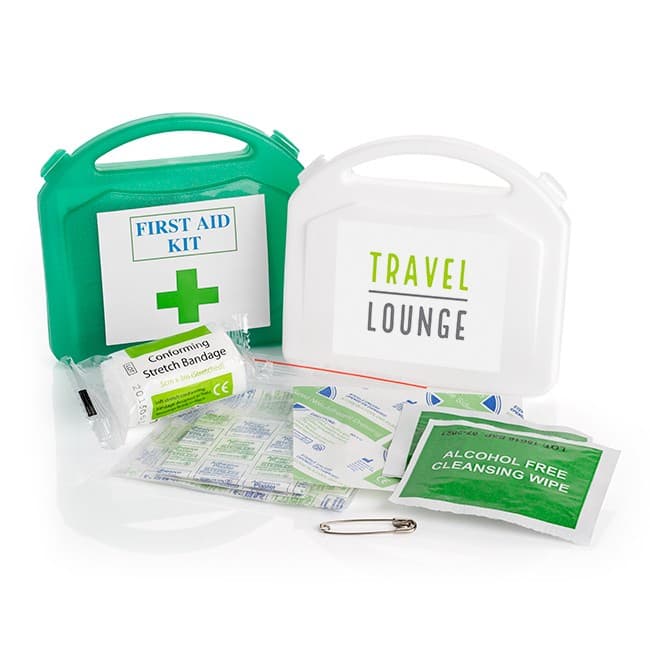 Custom Printed First Aid Kit in a Plastic Box