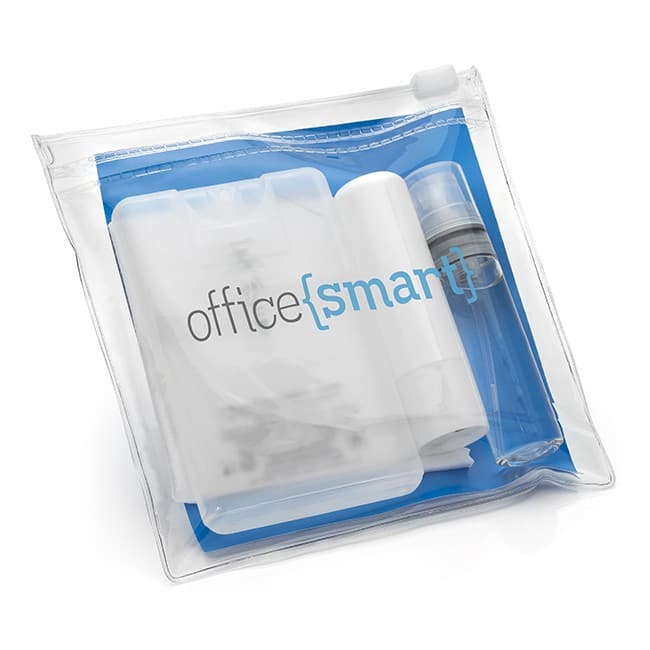 Custom Printed Pocket Mini Office Kit Hands Clean