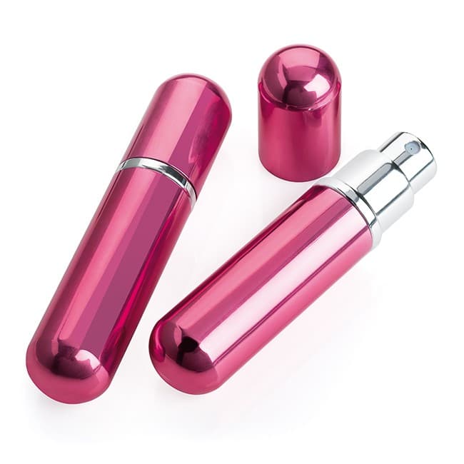 Custom Printed Pink Colour Perfume Atomiser