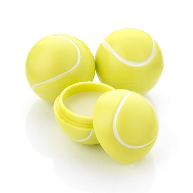 Custom Printed Tennis Ball Shaped Lip Balm