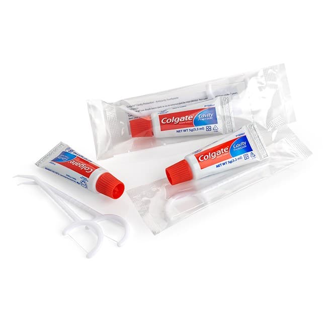 Custom Printed Mini Colgate toothpaste & Toothpick, 5gm