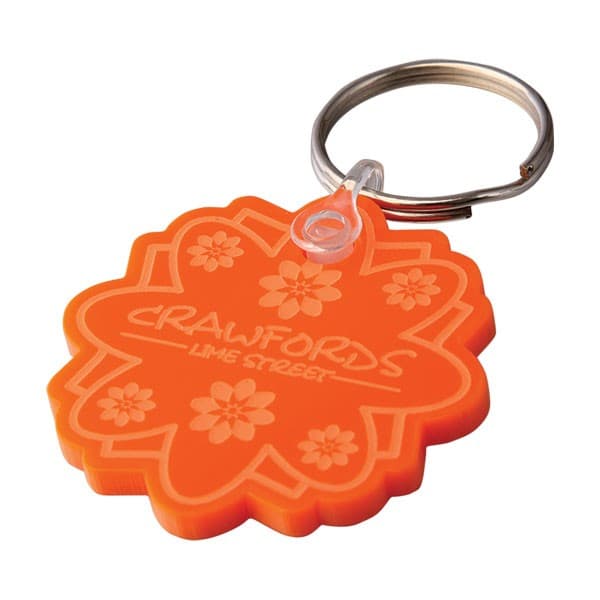 Custom Printed Embossed Acrylic Keyrings - Image 4