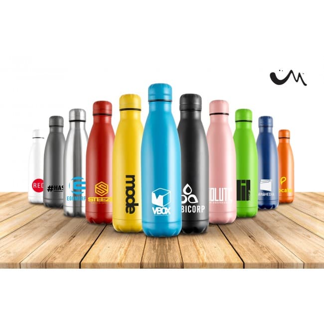 Custom Printed Silver Mood Vacuum Bottle 500ml - Image 2