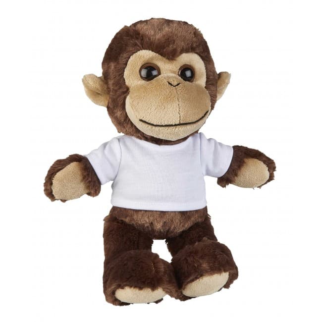 Custom Printed 18cm Monkey With T-Shirt