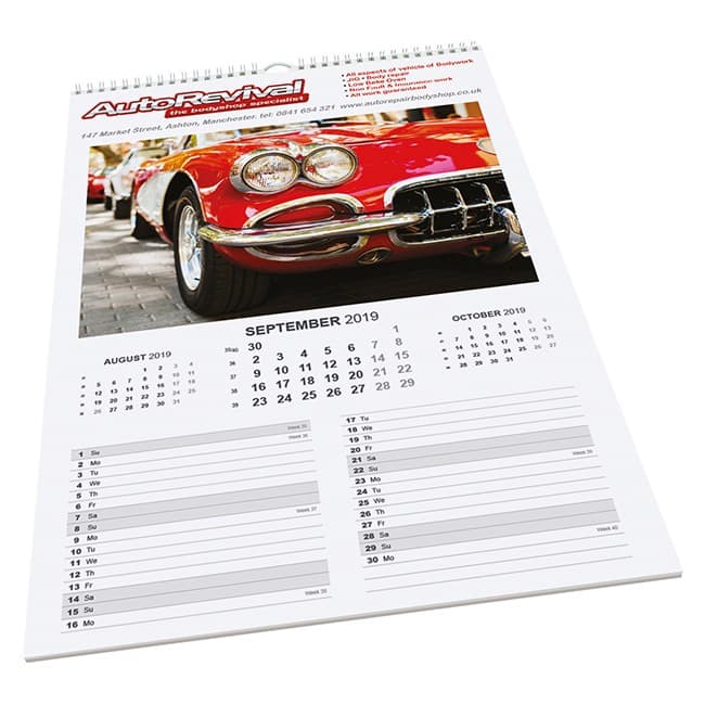 Custom Printed Smart-Calendar Maxi Wall