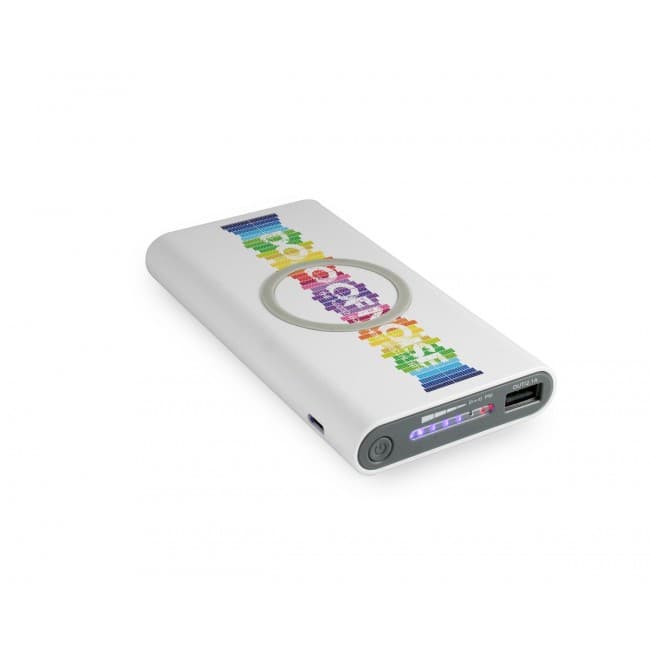 Custom Printed UK Stock Wireless Powerbank