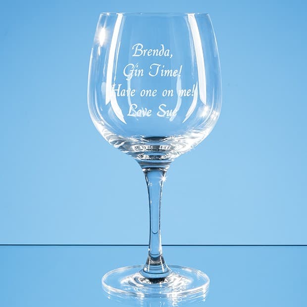 Custom Printed 755ml Connoisseur Spanish Gin Glass