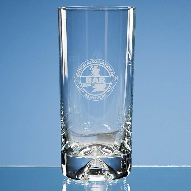 Custom Printed 300ml Dimple Base High Ball