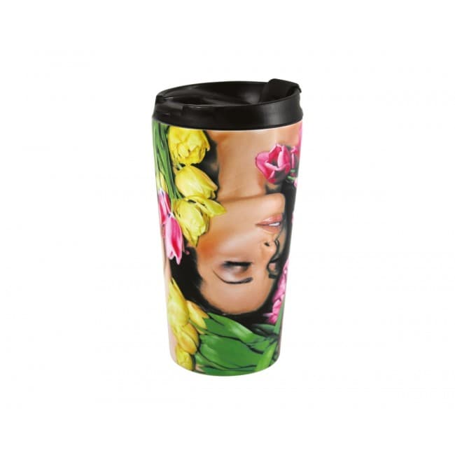 Custom Printed SatinSub© Rio Photo Travel Mug