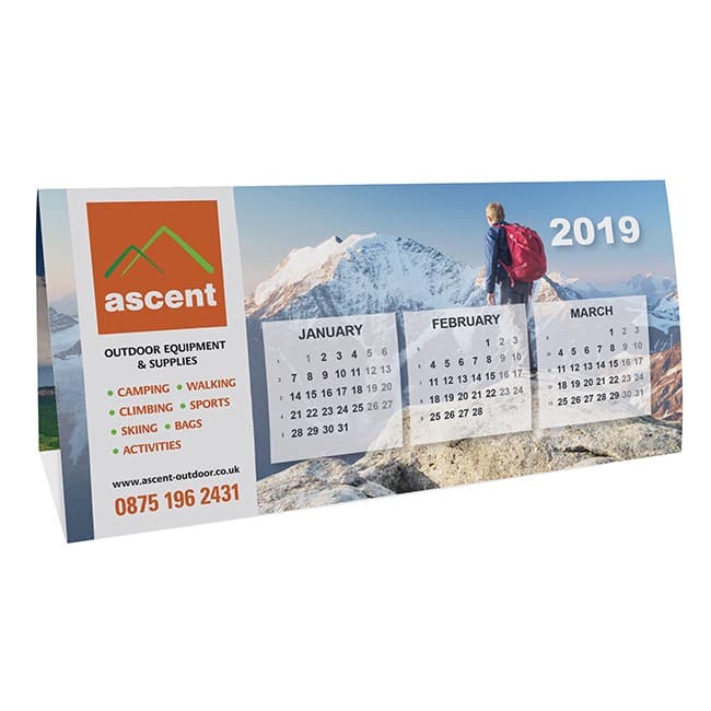 Custom Printed Smart-Calendar Quad