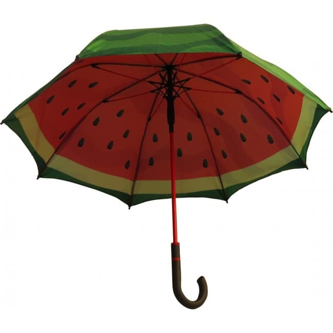 Custom Printed FARE Style UK Midsize Double Canopy Umbrella - Image 2