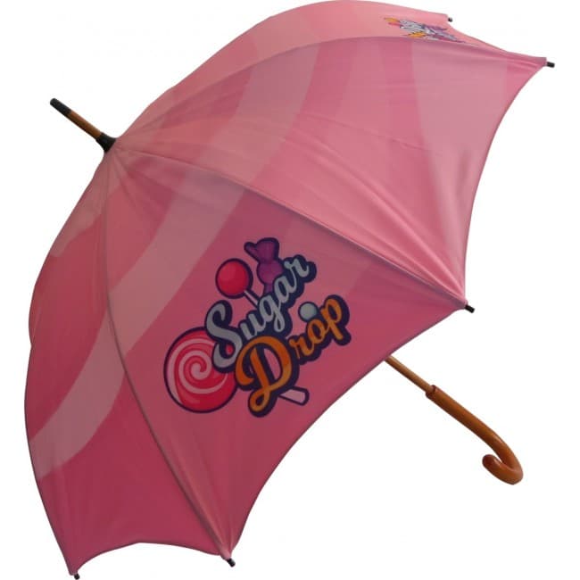 Custom Printed Spectrum City Cub Double Canopy Umbrella - Image 1