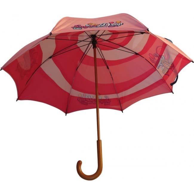 Custom Printed Spectrum City Cub Double Canopy Umbrella - Image 2