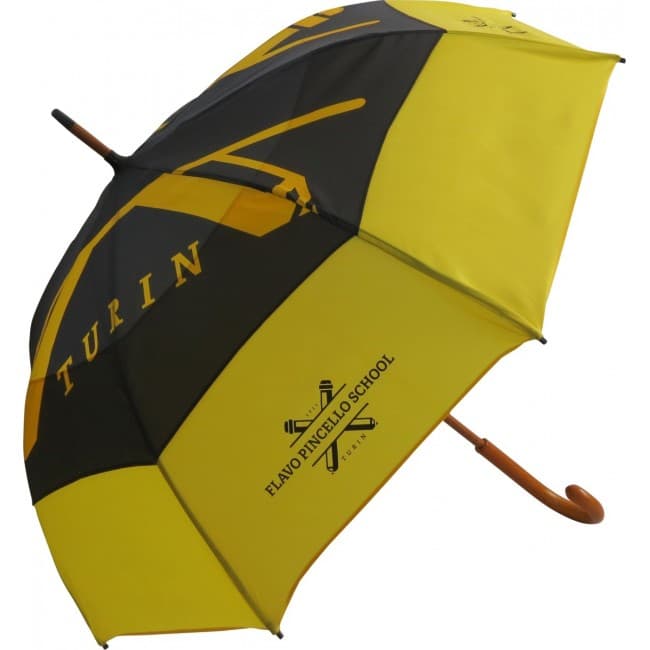 Custom Printed Spectrum City Cub Vented Umbrella - Image 1