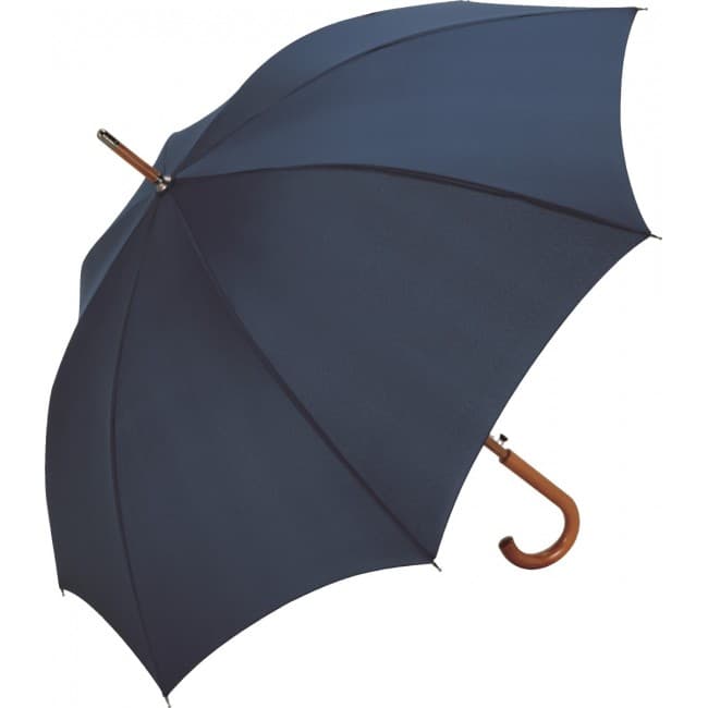 Custom Printed FARE Woodshaft AC Regular Umbrella - Image 1