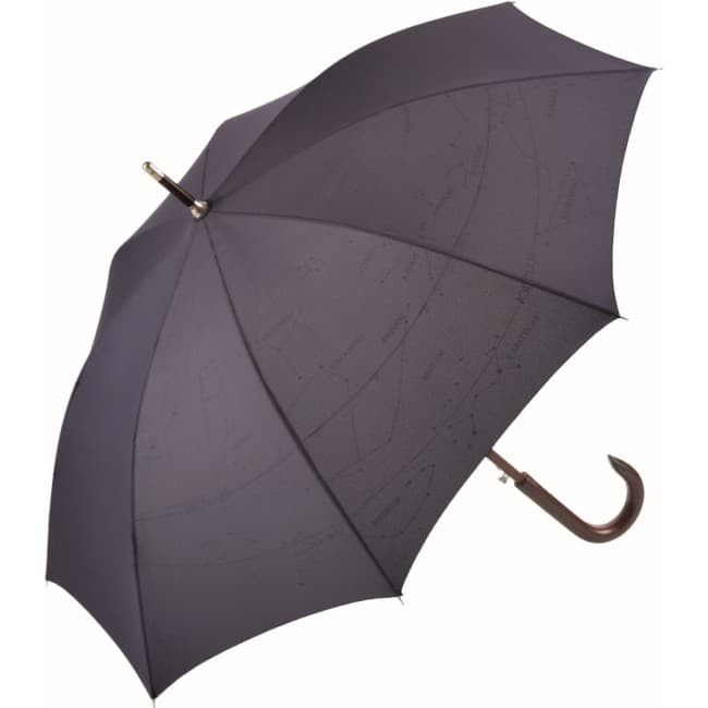 Custom Printed FARE Woodshaft AC Regular Umbrella - Image 2