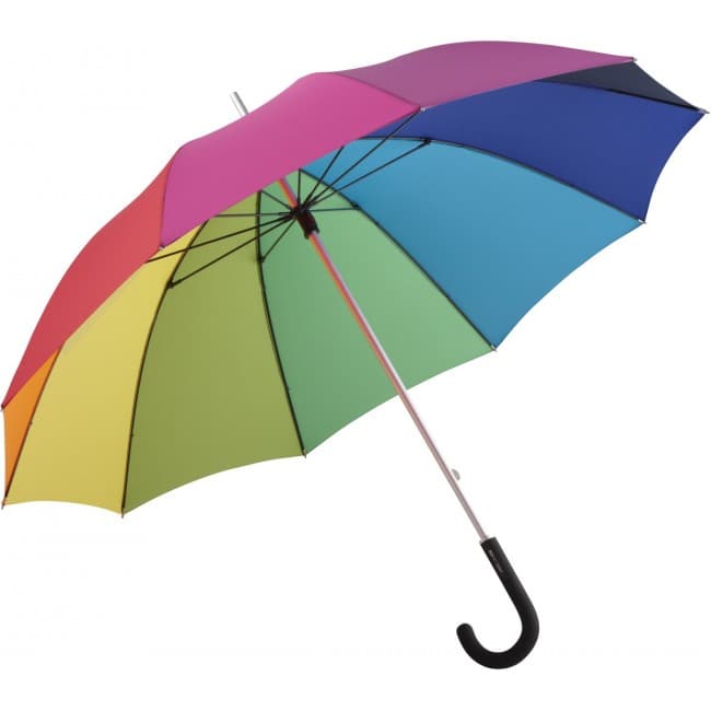 Custom Printed FARE Alu-Light Colori Midsize Umbrella - Image 1