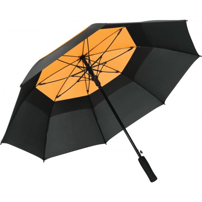 Custom Printed FARE Fiberglass Fibermatic Vent Midsize Umbrella - Image 2