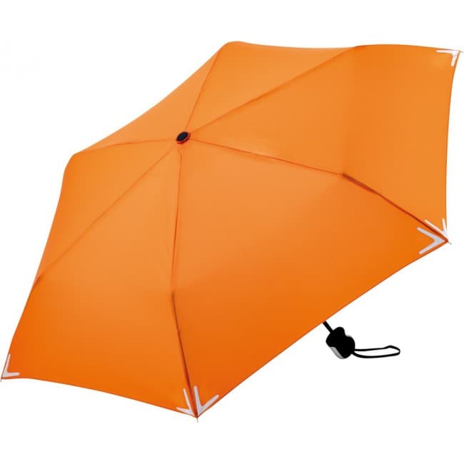 Custom Printed FARE mini Safe Brella Umbrella - Image 1